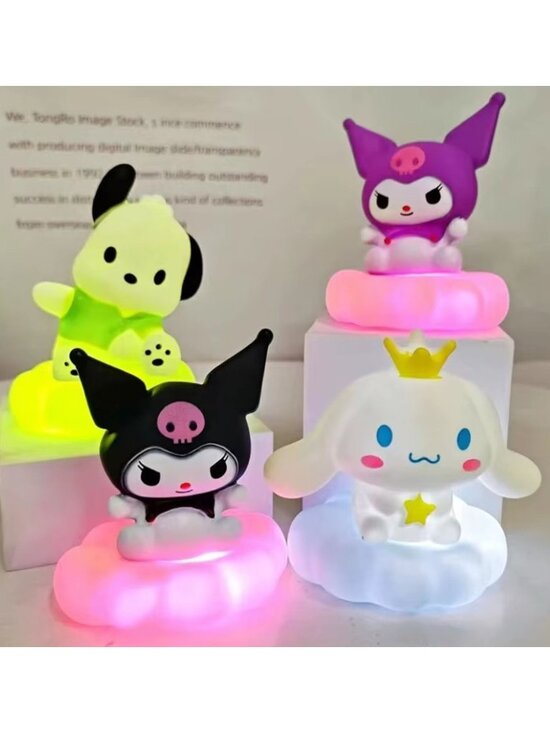 Hello Kitty Other - Hello Kitty Cloud Night Light – Glowing Luminous LED Lamp for Kids Room or Nurse